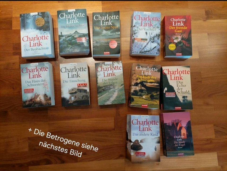 Charlotte Link verschiedene Bücher in Roxel