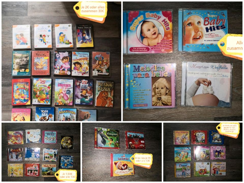 DVD's und CD's für Kinder in Leinefelde