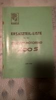 Ersatzteil Liste Katalog Zündapp 200 S Ausgabe 06.1955 Nordrhein-Westfalen - Brüggen Vorschau