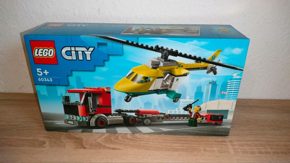 LEGO 60343 City Hubschrauber Transporter NEU OVP in Rinteln