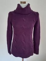 s.Oliver Strickpullover mit Rollkragen, Zopfmuster, lila, Gr. 36 Sachsen - Callenberg b Hohenstein-Ernstthal Vorschau