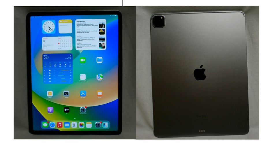 Apple iPad Pro 12,9" 6. Generation M2 128GB GARANTIE 6th Gen TOP in München