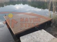 GRATIS LIEFERUNG* Schwimmsteg Floß 3x3 WPC schwimmende Plattform Brandenburg - Beetzsee Vorschau