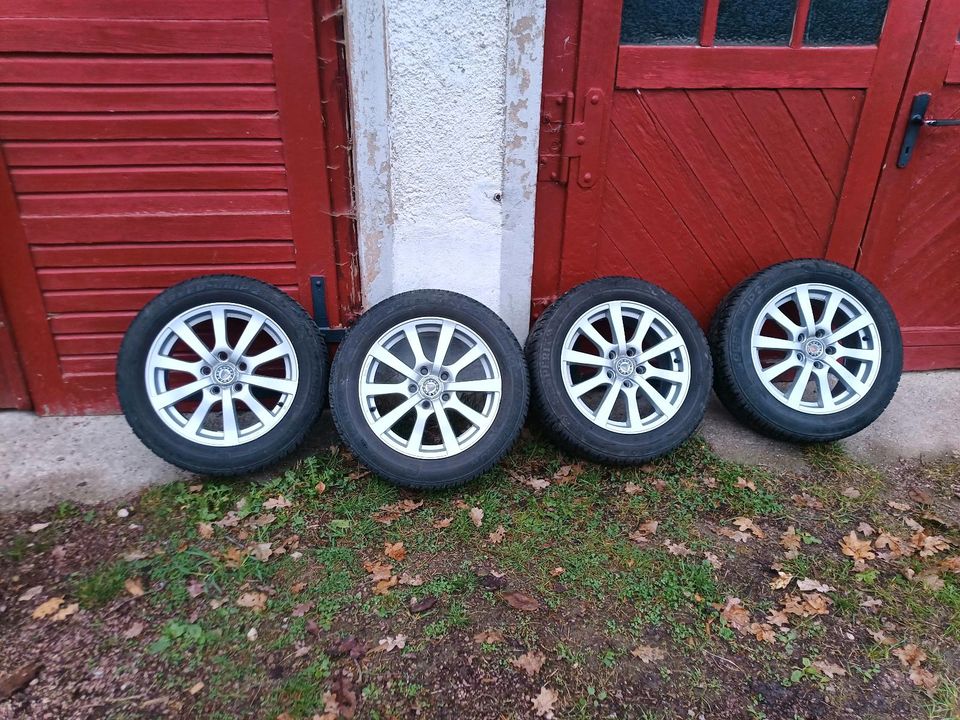 Winterräder VW 205/55R16, 5x112 in Jahnsdorf