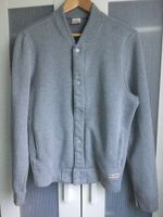 Hollister California Jacke Weste Hoodie grau Druckknöpfe grau M Stuttgart - Stuttgart-Ost Vorschau