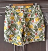 Esmara Leinen Shorts Grün gelb weiss L 40/42 Neu Baden-Württemberg - Mannheim Vorschau