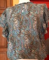 w NEU Bluse Tunika Orsay bleu L 40 42 Viskose Paisley Knöpfe crop Nordrhein-Westfalen - Detmold Vorschau