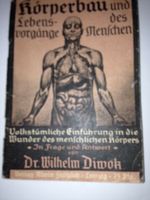 Körperbau und Lebensvorgänge des Menschen 1940 Hessen - Ranstadt Vorschau