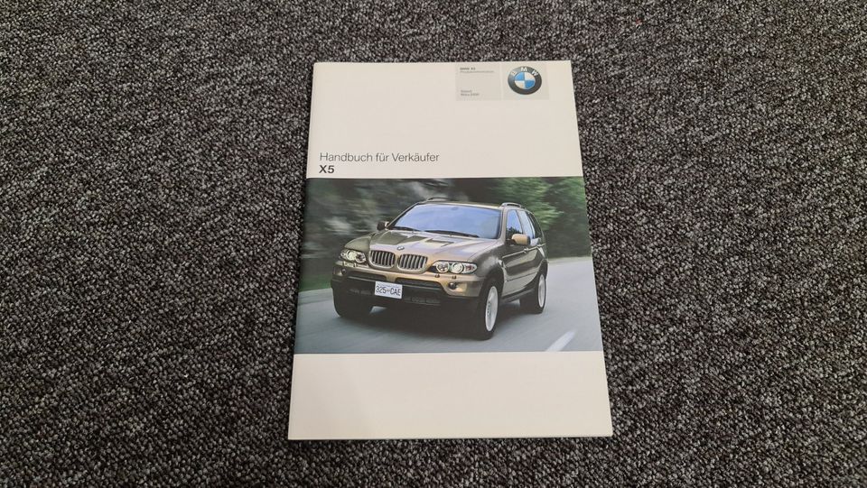 BMW X5 E53 - Handbuch für Verkäufer in Besigheim