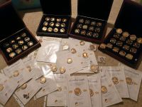 Münzen Sammlermünzen Farbe Gold über 70 Stück Rheinland-Pfalz - Montabaur Vorschau