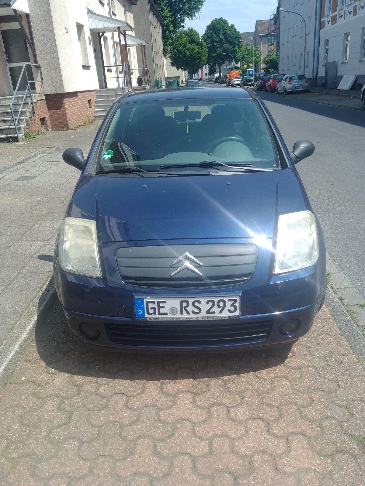 Abbildung des Autos Citroen c2