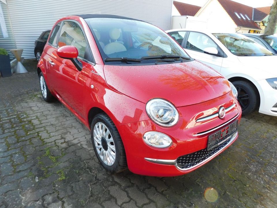 Fiat 500 C 1.0 GSE Hybrid DolceVita Cabrio Klima in Bad Segeberg