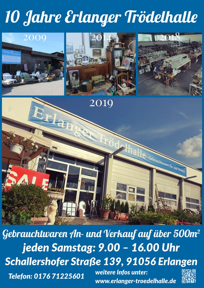 Erlanger Trödelhalle - Gebrauchtwaren An- und Verkauf in Erlangen