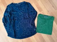 2 Cecil Damen Oberteile Shirts Langarm Gr. M blau grün Sachsen-Anhalt - Loitsche-Heinrichsberg Vorschau