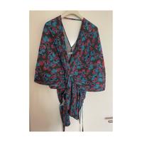 Henrik Vibskov Satelite Plissee Bluse Kimono Oberteil Berlin - Pankow Vorschau