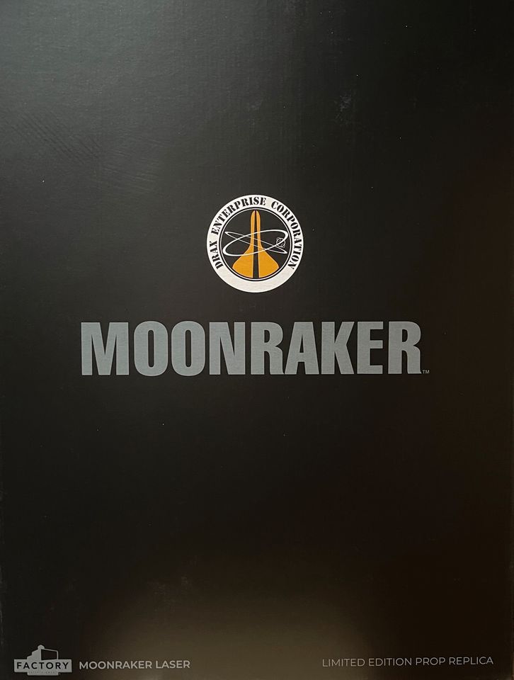 Moonraker Laser Gun 1/1 James Bond Replik Limited 50cm Factory En in Mayen