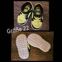 Kinderschuhe Nike Größe 22 gelb/schwarz Baden-Württemberg - Wolfschlugen Vorschau