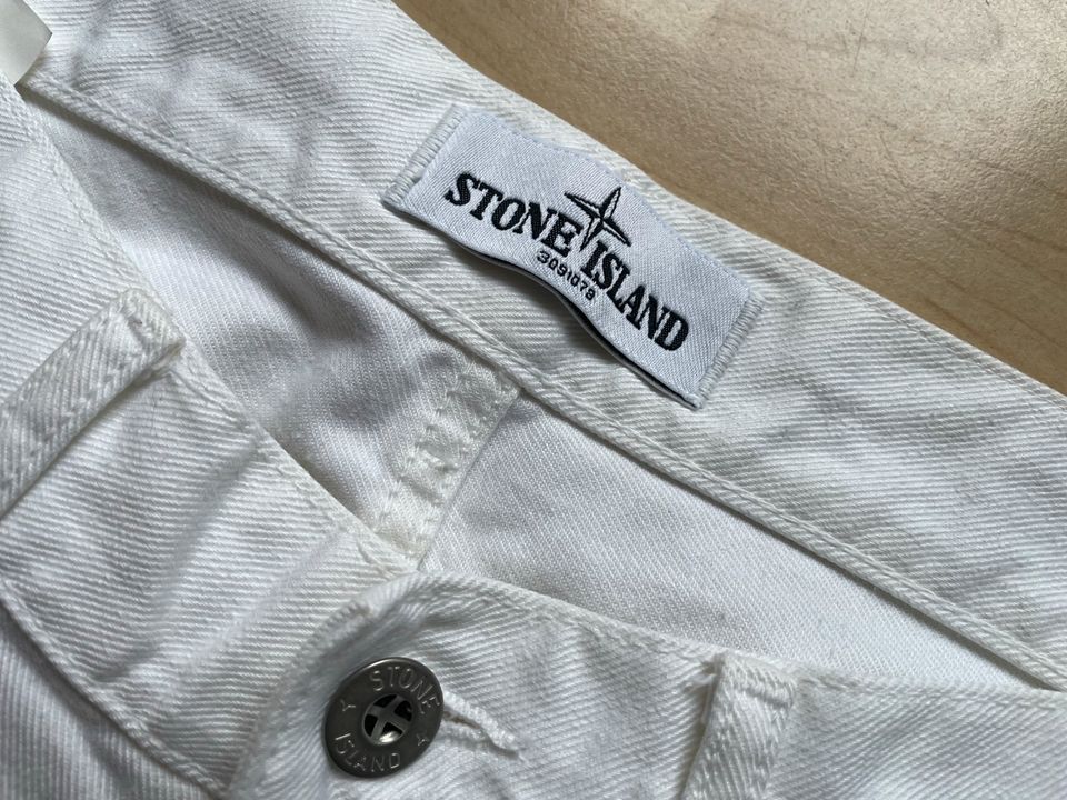 Stone Island Jeans weiß Type SL L:32 W:31 XX15 in Dortmund