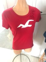 Hollister T Shirt Größe L rot guter getragener Zustand Baden-Württemberg - Heidelberg Vorschau