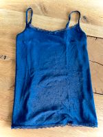 Damen Nachtwäsche Top Shirt dunkelblau Gr. L Saarland - St. Wendel Vorschau