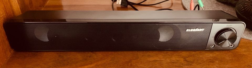 Elegiant PC Soundbar in Wallmerod