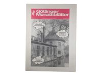 Göttinger Monatsblätter März 1983 #109 Zeitung Beilage Tageblatt Niedersachsen - Göttingen Vorschau