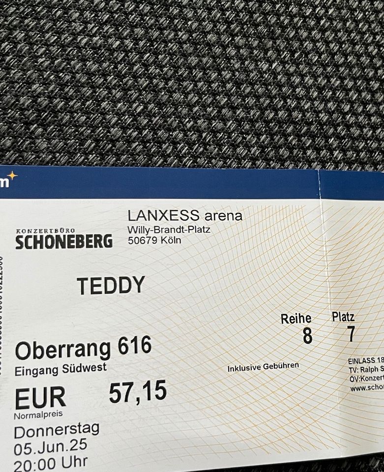 Teddy Teclebrhan Ticket in Trier