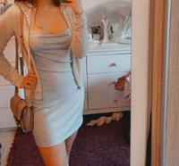 minikleid damen blau hellblau kleid partykleid gold sommer München - Maxvorstadt Vorschau