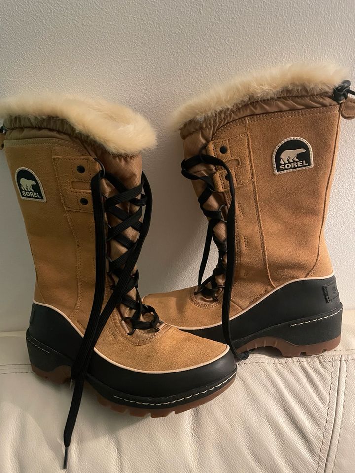 SOREL  Leder Gr 37 Winterstiefel in Frankfurt am Main