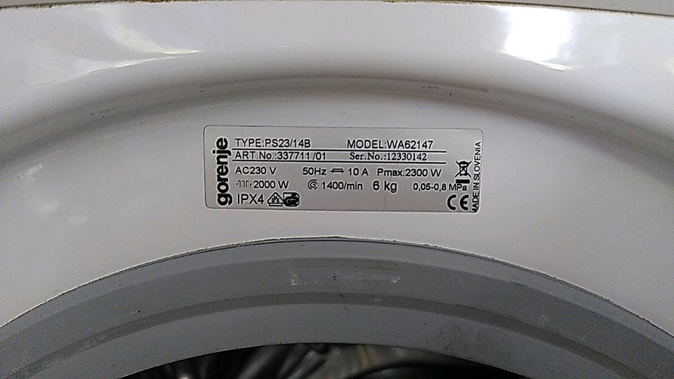 Waschmaschine Gorenje WA62147 in Hamburg