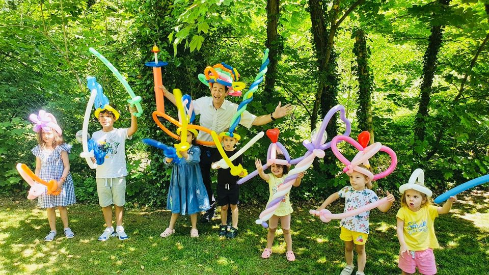 Zauberer Kindergeburtstag Ballonkünstler in Hüttenberg
