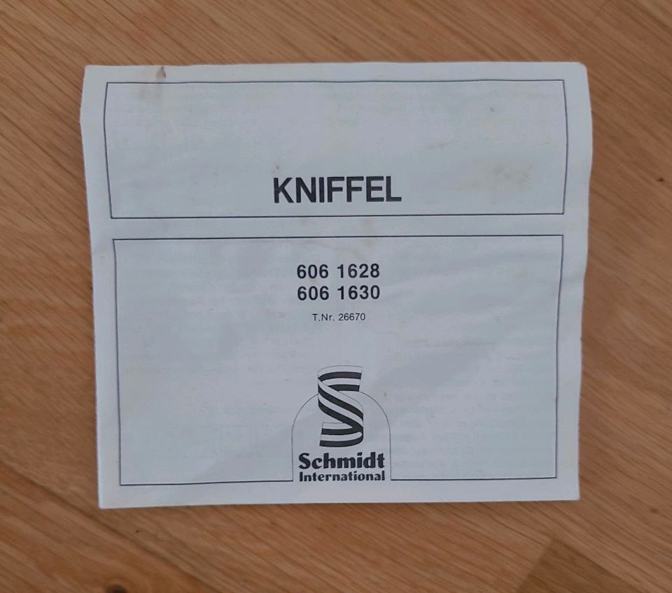 Kniffel Schmidt Spiele Würfel 6061630 in Weil der Stadt