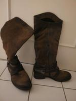 Damenstiefel, Wildleder, braun, kniehoch, Reißverschluss, Mjus Niedersachsen - Buchholz in der Nordheide Vorschau