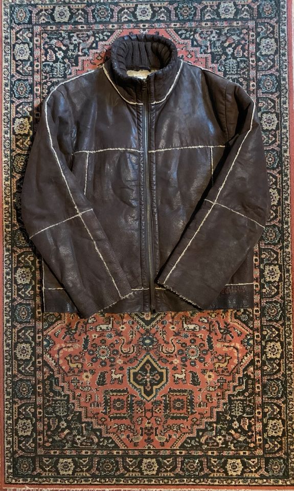 Scotch & Soda Vintage Lederjacke in Stuttgart