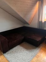 Ecksofa in braun/beige mit Kissen Baden-Württemberg - Karlsbad Vorschau