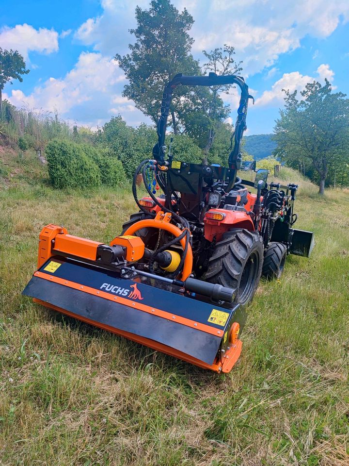 FUCHS Anbaugeräte für Kleintraktoren Mulcher Fräsen Häcksler uvm in Hessen  - Witzenhausen, Gebrauchte Agrarfahrzeuge kaufen