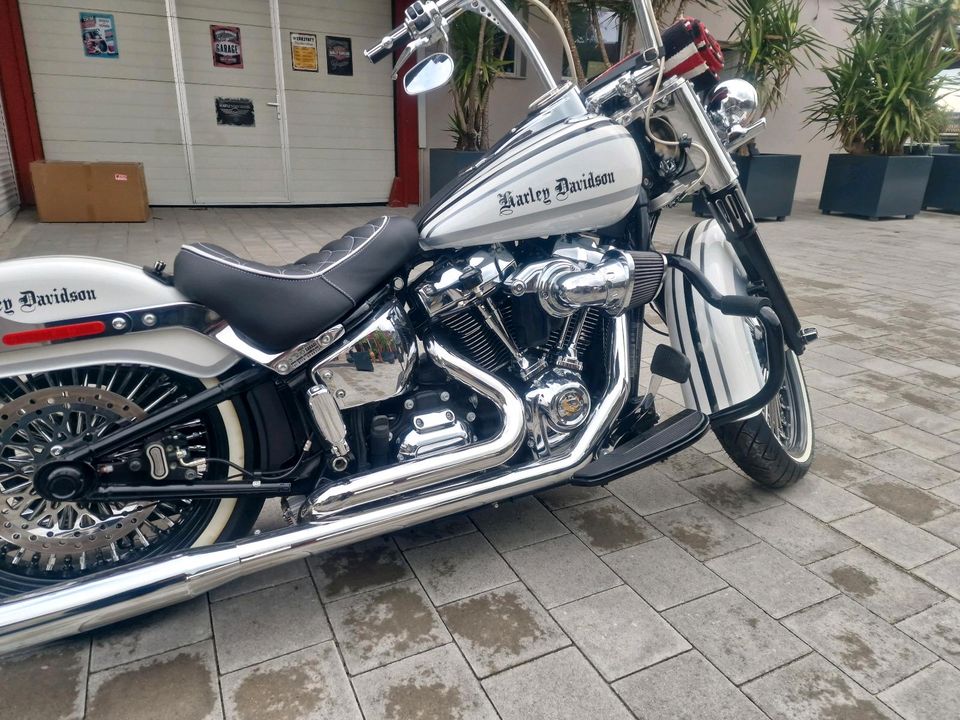 Harley Davidson Softail Chicano Custombike Tausch möglich! in Waldenburg