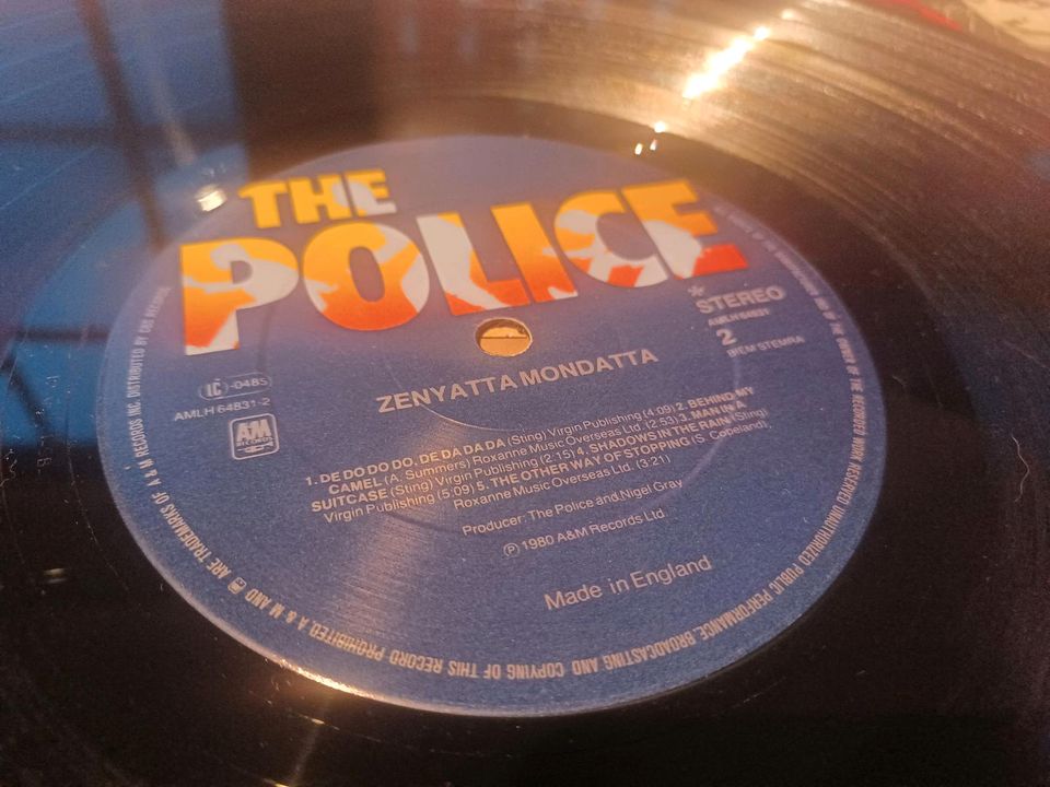 THE POLICE: Zenyatta Mondatta - LP(UK, 1980) in Norden