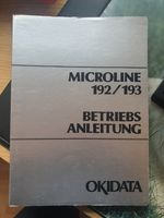 Original Oki Data Microline 192/193 Betriebsanleitung Brandenburg - Schildow Vorschau