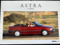 Prospekt Opel Astra Cabrio Poster von 04/1993 Nordrhein-Westfalen - Mettmann Vorschau