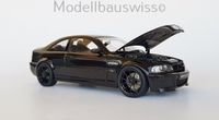 BMW M3 E46 CSL Schwarz 1/18 1:18 1zu18 RAR, Umbau, Selten Baden-Württemberg - Waldshut-Tiengen Vorschau