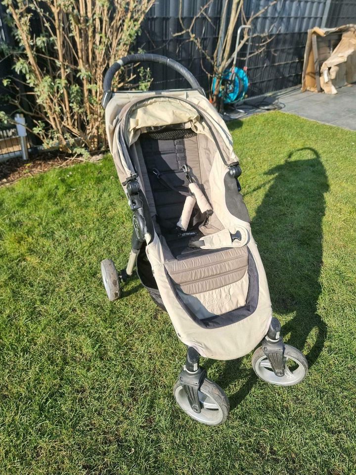 Baby Jogger City Mini Beige & Braun Kinderwagen Buggy in Schifferstadt