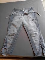 Tredy Leinenhose mit Sweateinsätzen gr 38-40, 3/4 lang Hessen - Lorsch Vorschau