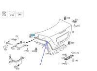 A2037500098 Orininal Mercedes Benz Dichtung Heckdeckel  W203 * Thüringen - Gera Vorschau