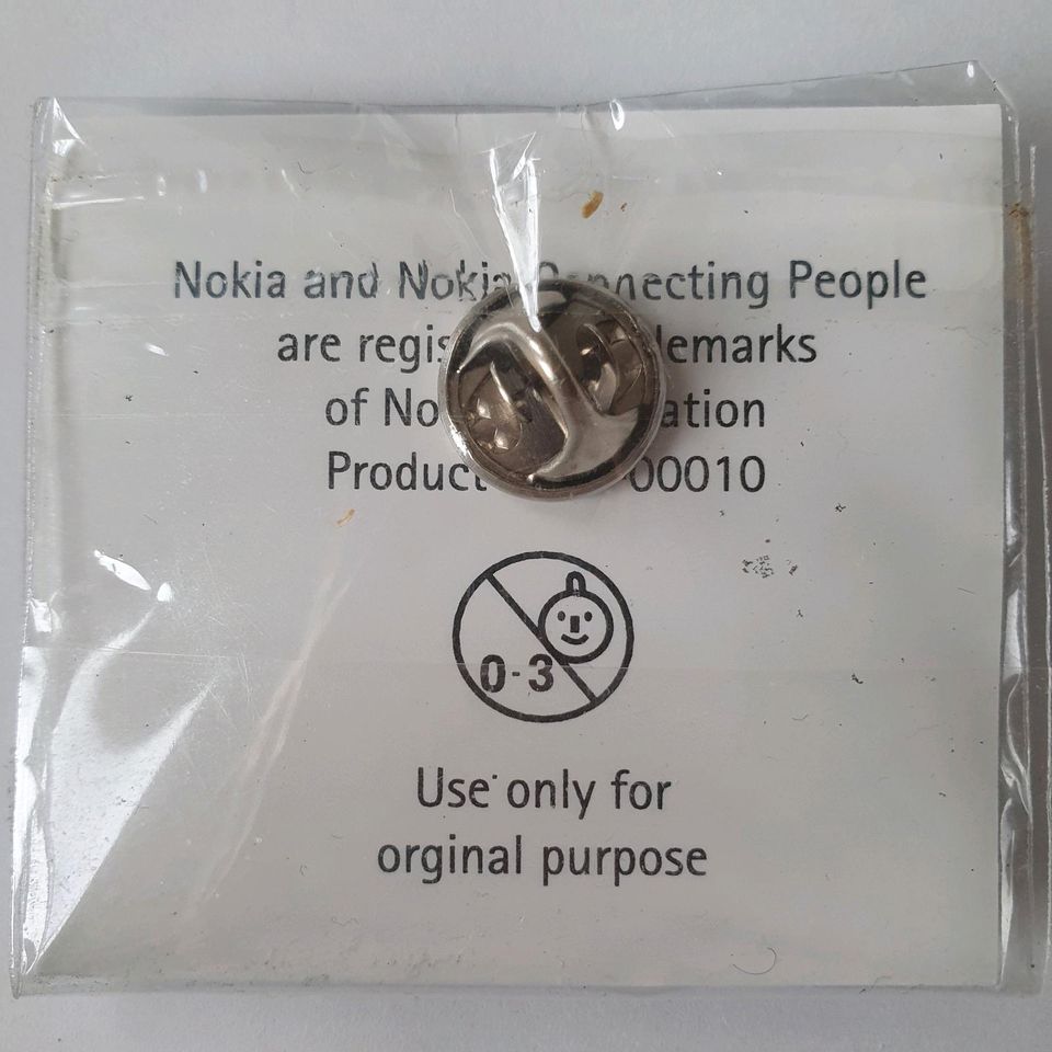 Nokia Pin/Anstecker Werbeartikel in Duisburg