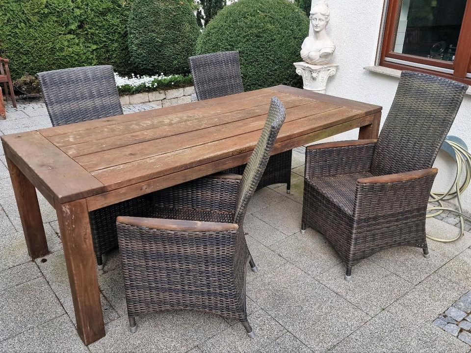 Gartenmöbel, Tisch mit Stühlen in Baden-Württemberg - Dettingen unter Teck  | eBay Kleinanzeigen ist jetzt Kleinanzeigen