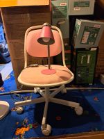 Verkaufe KiZi-Stuhl und Lampen in Rosa + Kleiderboy lila Sachsen - Riesa Vorschau