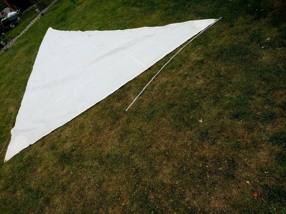 Fock Segel gebraucht mit Stagreitern in Twedt b Schleswig