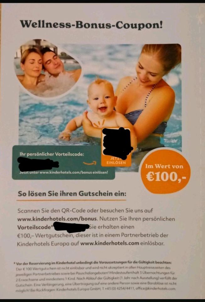 Welness-bonus-coupon (wert von 100€) in Dortmund