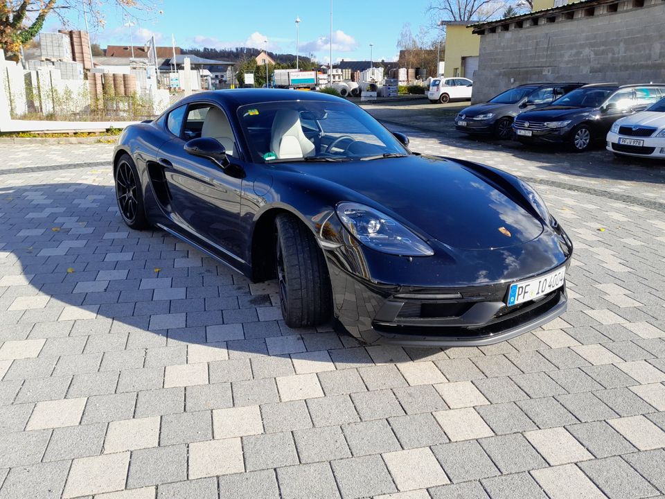 PORSCHE 718 Cayman GTS 4.0 Leder Sitzlüftung el Sitze Garantie in Ötisheim